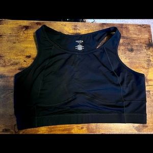 Torrid NWOT long line sports bra 4 4x plus athletic wear black